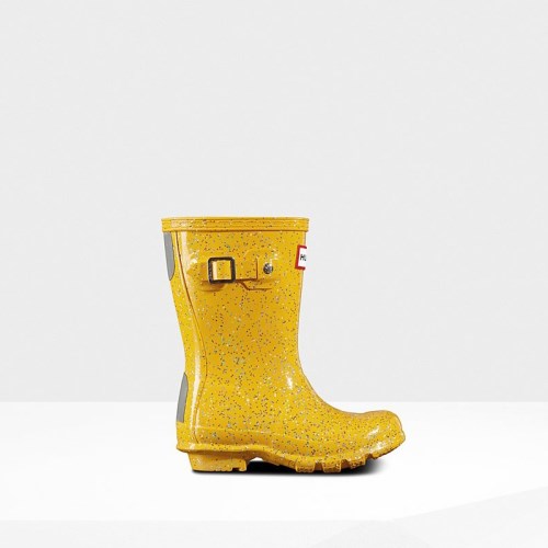 Hunter Original Giant Glitter Rain Boots For Kids - NZ D7485